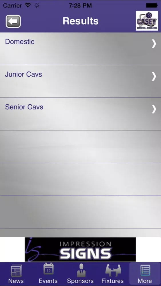 Скриншоты Casey Basketball Association