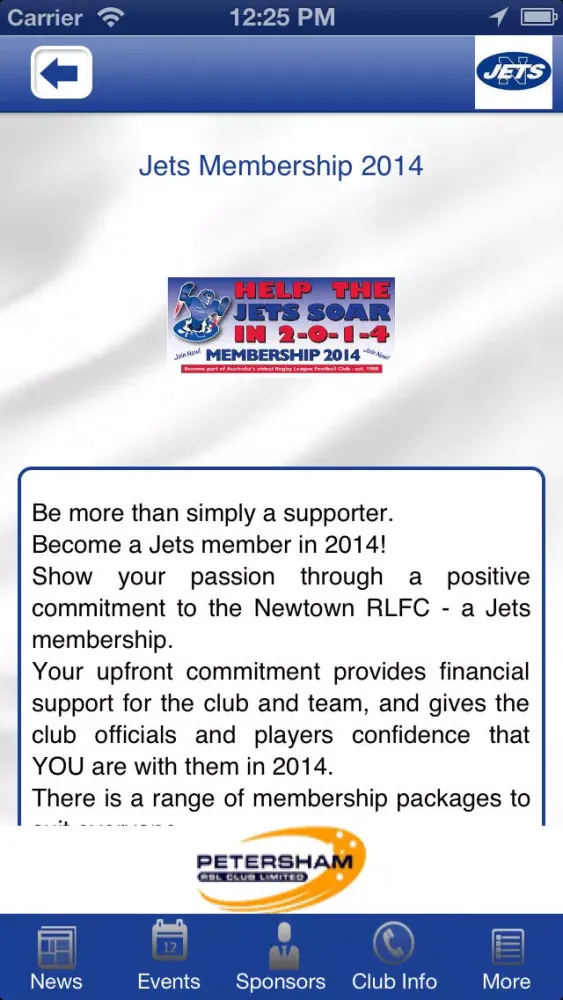 Скриншоты Newtown Rugby League Football Club