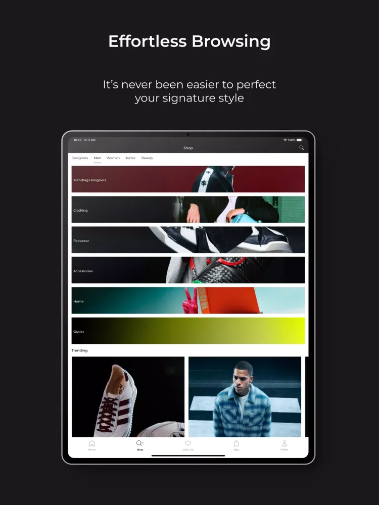 Flannels Screenshots