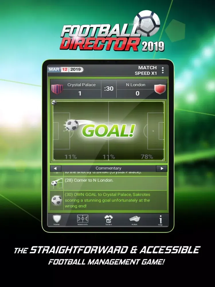 Football Director 2019 iPad  Ekran Görüntüleri