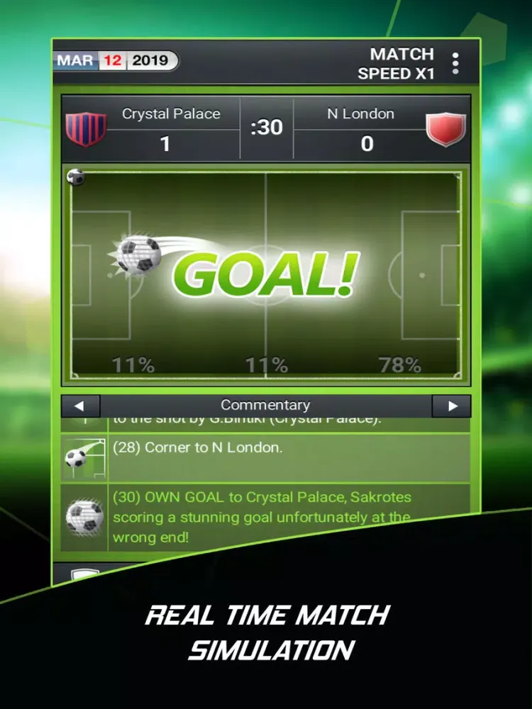 Football Director 2019 iPad  Ekran Görüntüleri