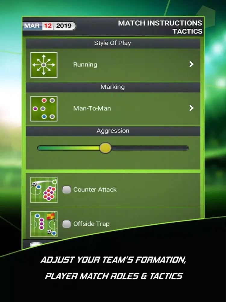 Football Director 2019 iPad  Ekran Görüntüleri