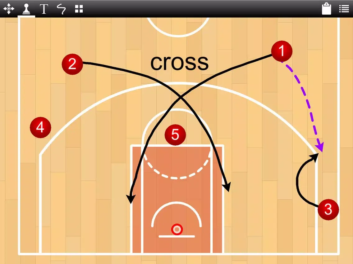 ภาพหน้าจอของ Basketball Dood iPad 