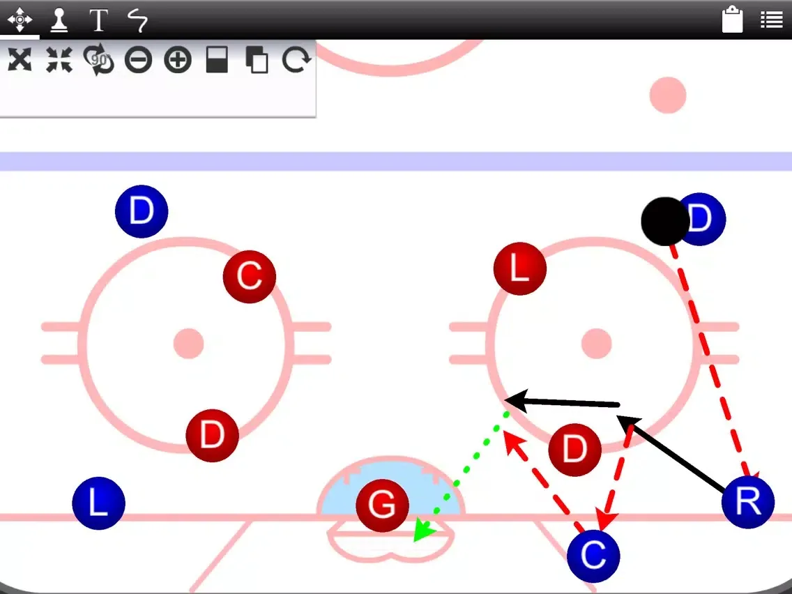 Hockey Dood iPad  스크린샷
