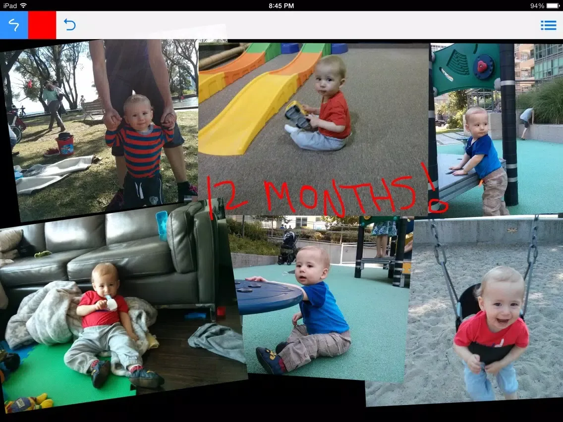 Zrzuty ekranu Stack Collage iPad 