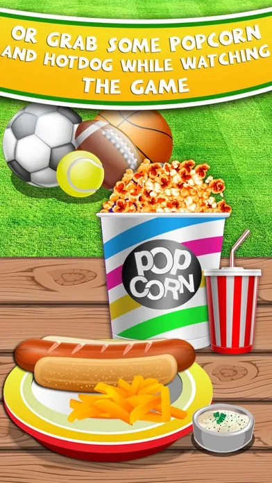 Скриншоты Sports Party Food Maker Salon - Fun Lunch Cooking & Candy Making Games for Kids!