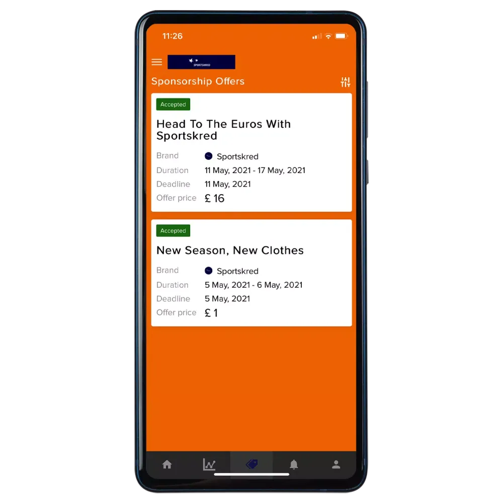 Sportskred Screenshots