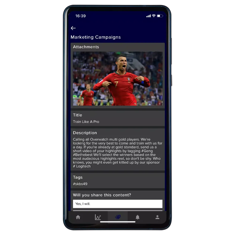 Sportskred Screenshots