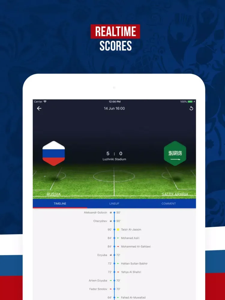 Capturas de pantalla de Sports Ledger iPad 