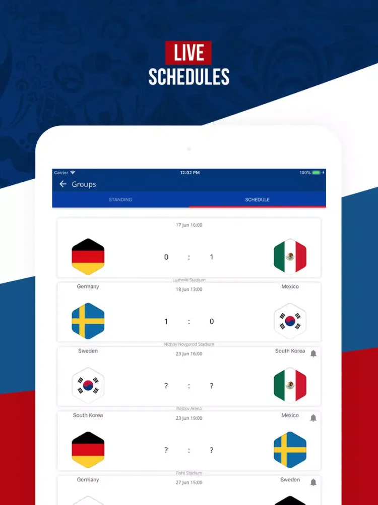 Capturas de pantalla de Sports Ledger iPad 