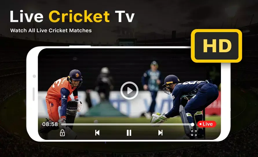 Live Cricket TV : HD Streaming Screenshots