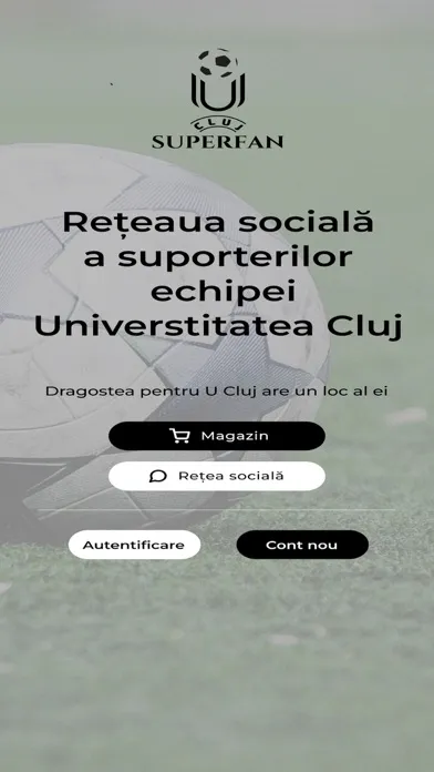 Captures d'écran de U Cluj SuperFan