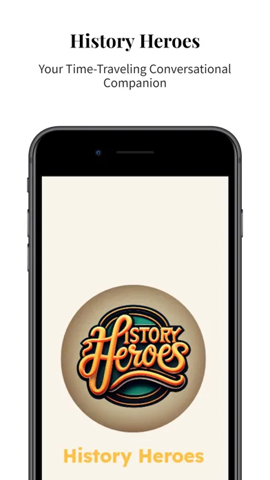 Tangkapan skrin History Heroes AI