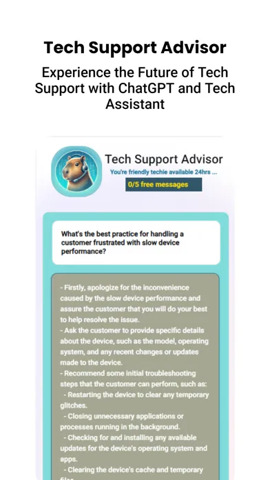 Ảnh chụp màn hình của Tech Support Advisor