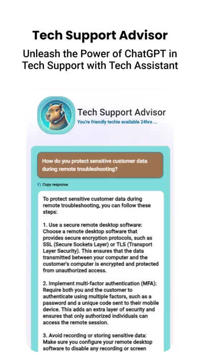 Ảnh chụp màn hình của Tech Support Advisor