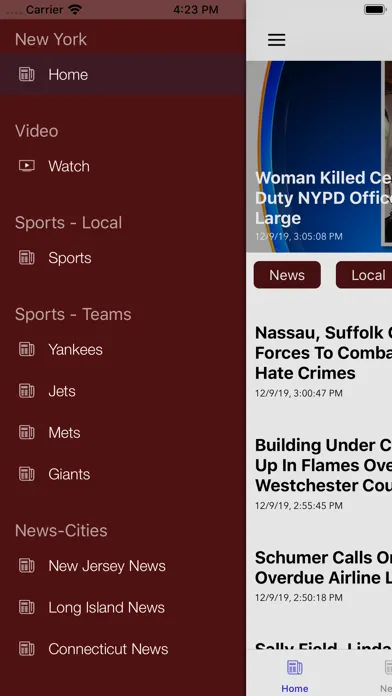 New York Local News & Sports سکرین شاٹس