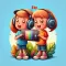 Nursery Rhymes Katy and Max