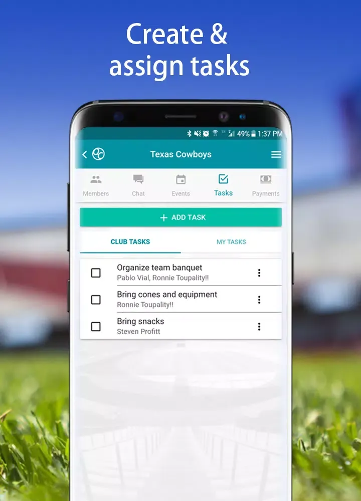 QuickClub Screenshots