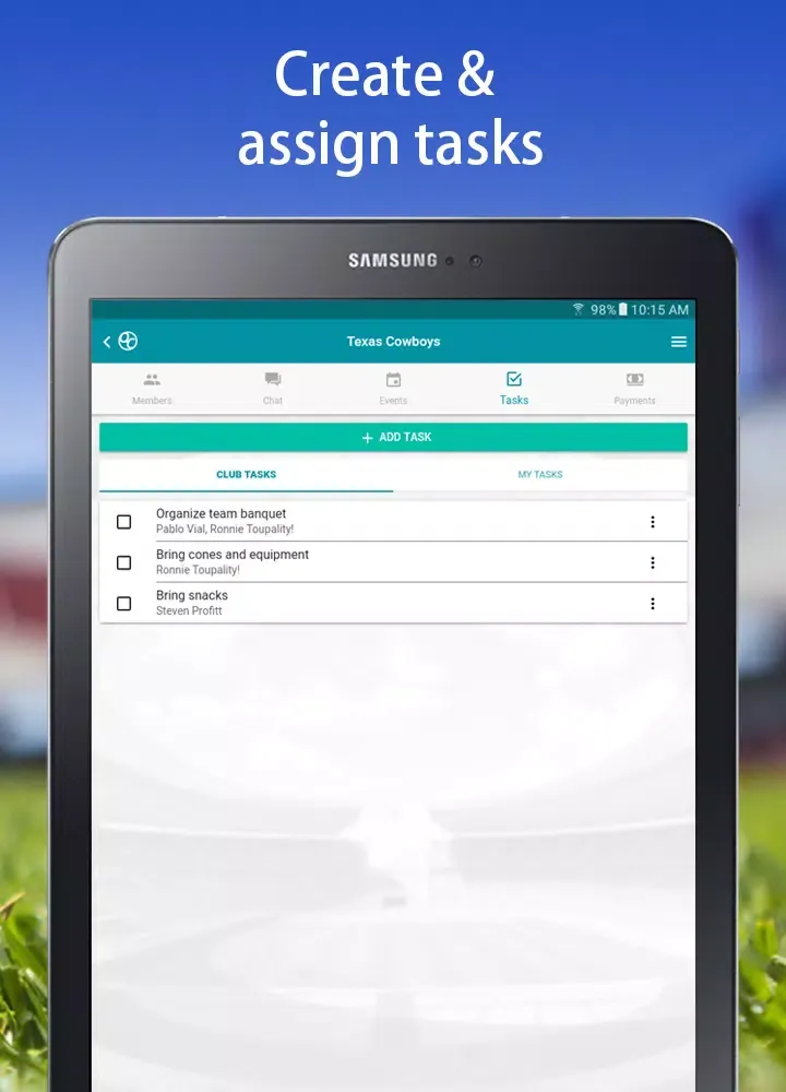 QuickClub Screenshots