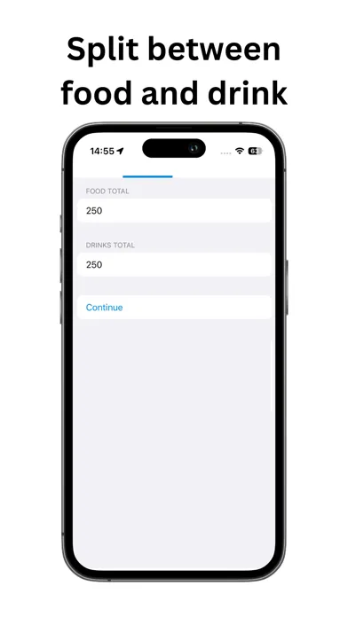 Capturas de pantalla de DivvyUp Bill Splitting & More