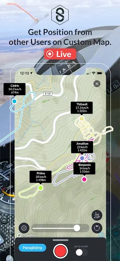 SportsTrackLive 3D Outdoor Map Screenshots