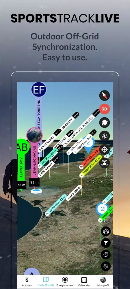 SportsTrackLive 3D Plus Screenshots