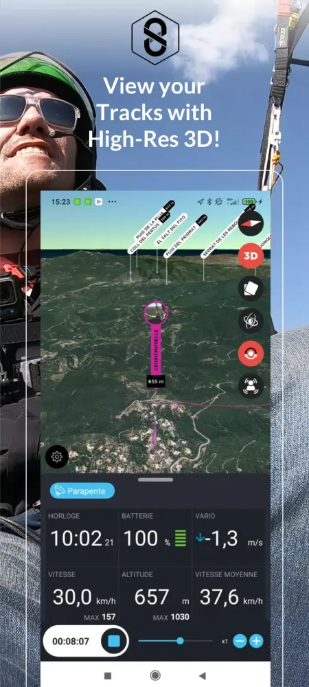 SportsTrackLive 3D Plus Screenshots