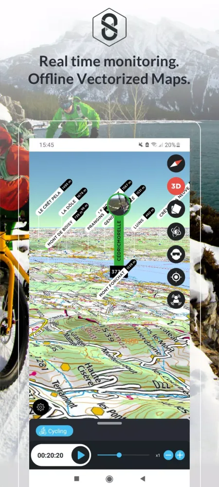 SportsTrackLive 3D Plus Screenshots