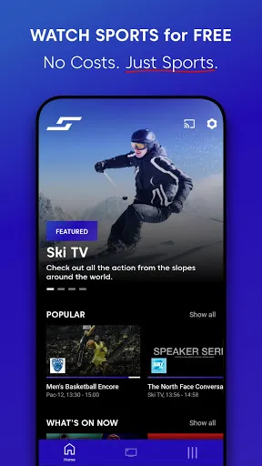 Tangkapan skrin SportsTribal: Watch Sport Live