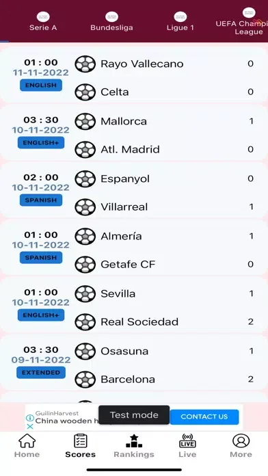 LiveScore Sports স্ক্রিনশট