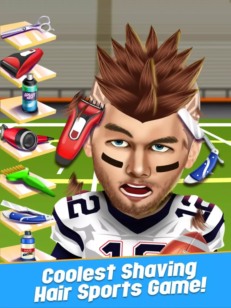 تصاویر Athlete Shave Salon Kid Games (Girls & Boys) iPad 