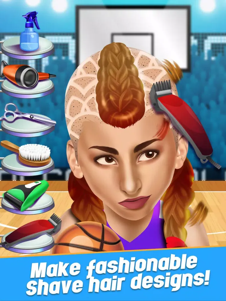 تصاویر Athlete Shave Salon Kid Games (Girls & Boys) iPad 