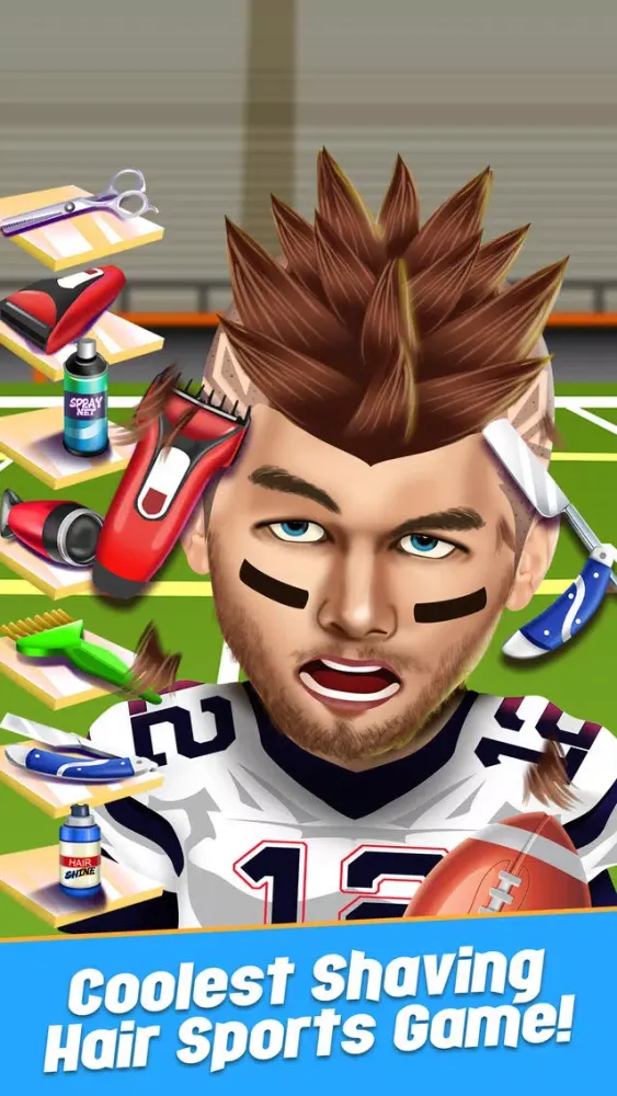 تصاویر Athlete Shave Salon Kid Games (Girls & Boys)
