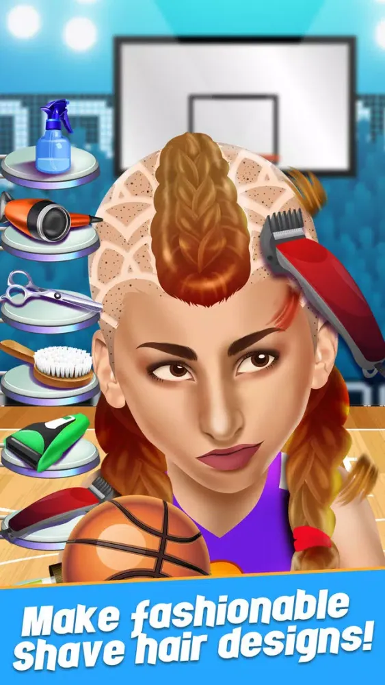 تصاویر Athlete Shave Salon Kid Games (Girls & Boys)