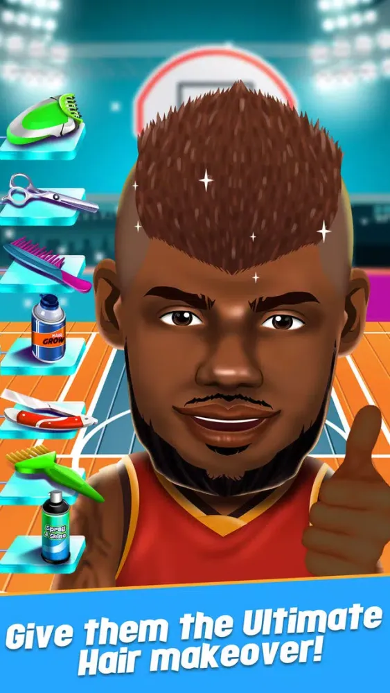 تصاویر Athlete Shave Salon Kid Games (Girls & Boys)