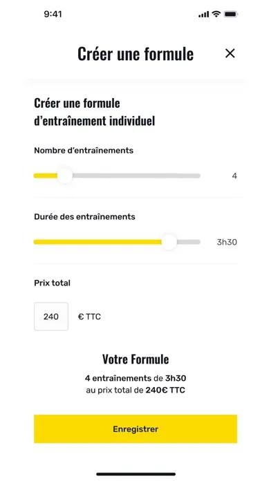 Zrzuty ekranu SportyLib Pro – Agenda sportif