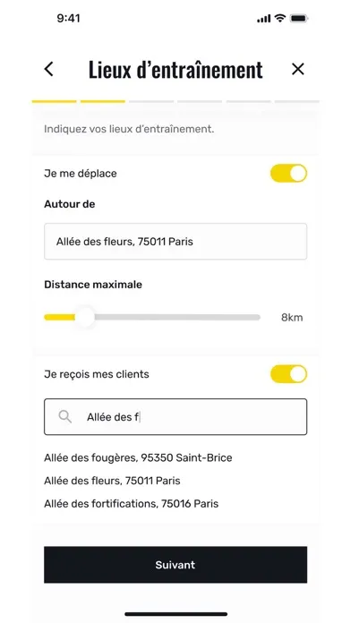 Zrzuty ekranu SportyLib Pro – Agenda sportif
