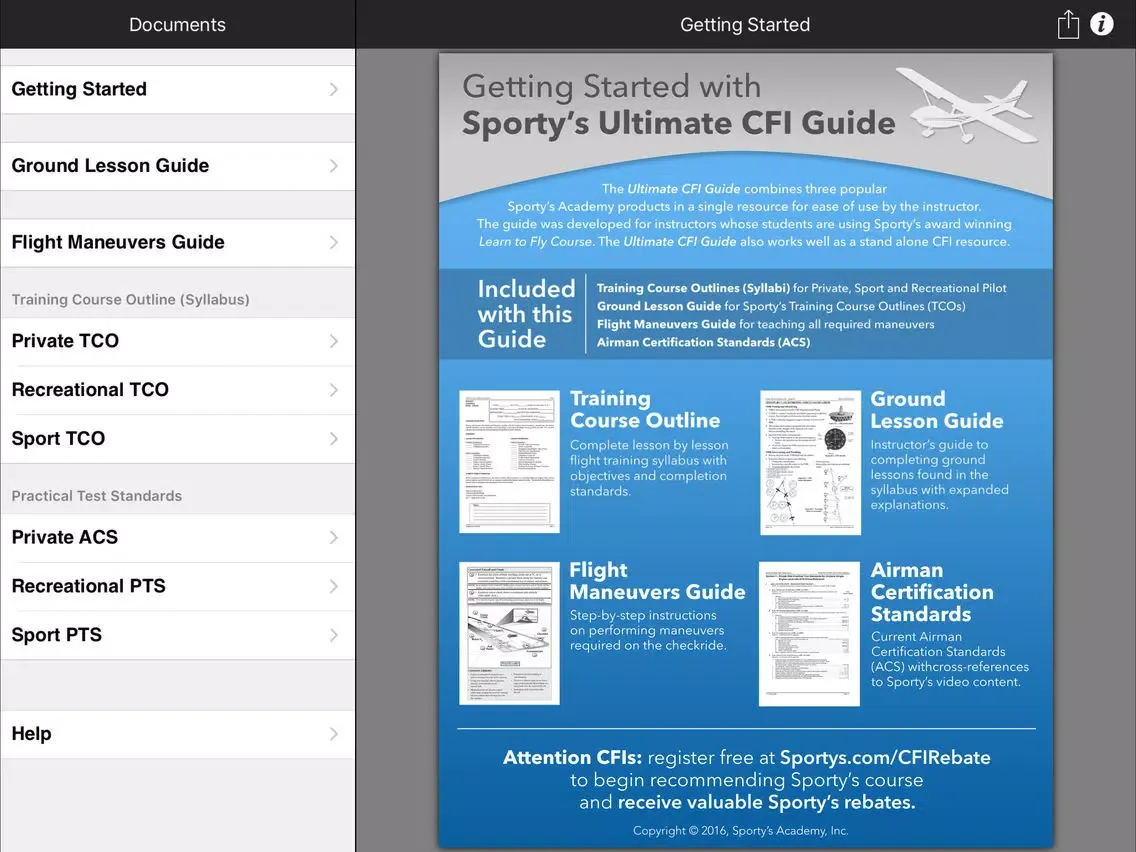 The Ultimate CFI Lesson Guide iPad  سکرین شاٹس