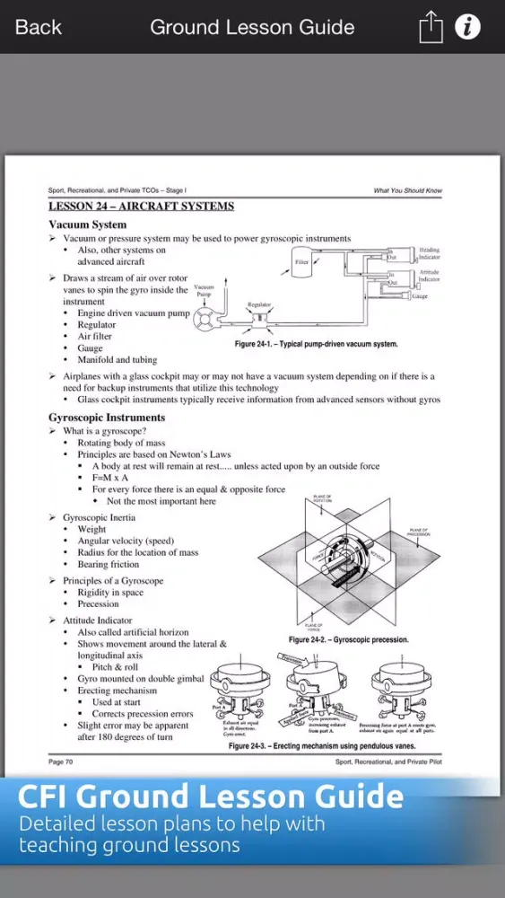The Ultimate CFI Lesson Guide سکرین شاٹس