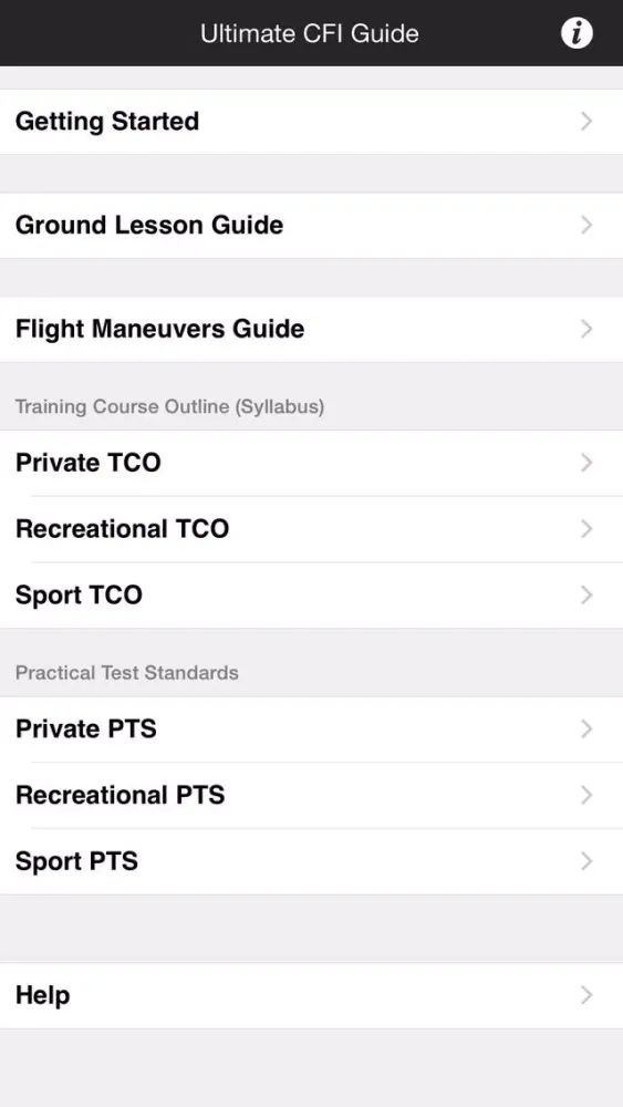 The Ultimate CFI Lesson Guide سکرین شاٹس