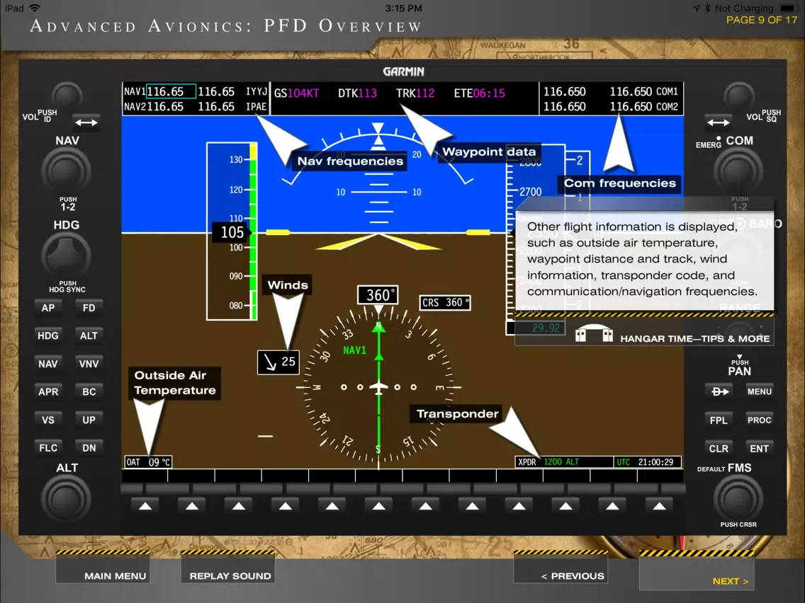 Navigation & Advanced Avionics iPad 应用截图