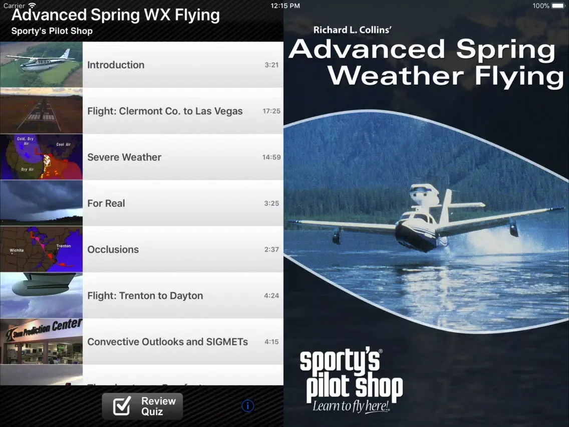 Advanced Spring Weather Flying iPad  স্ক্রিনশট