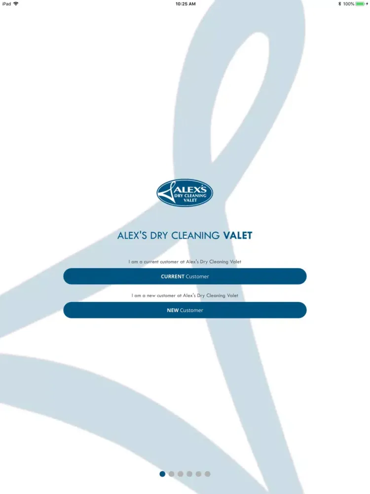 Alex's Dry Cleaning Valet iPad  スクリーンショット