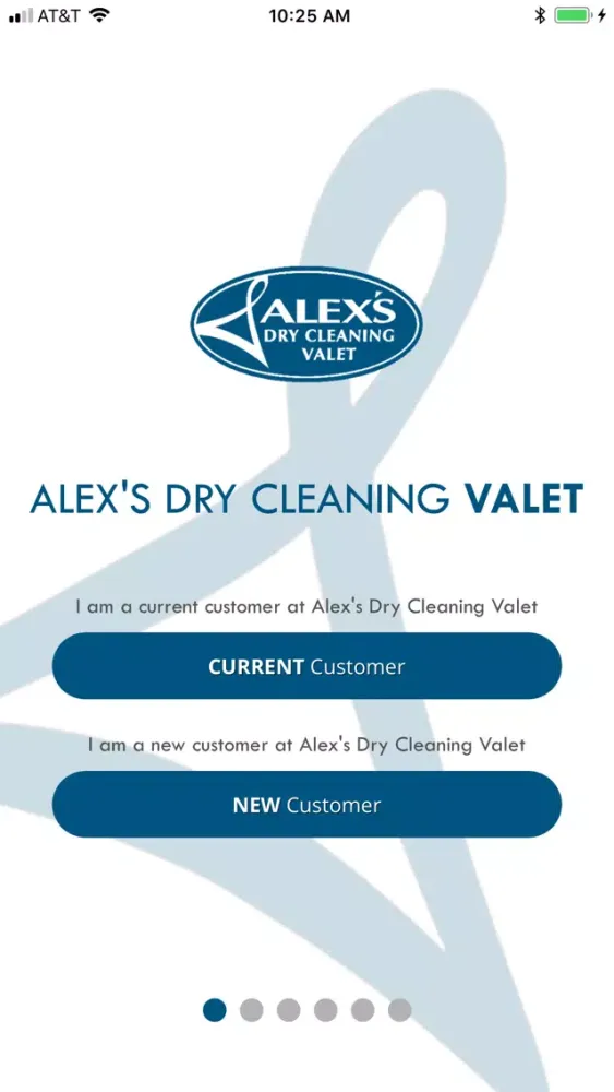Alex's Dry Cleaning Valet スクリーンショット