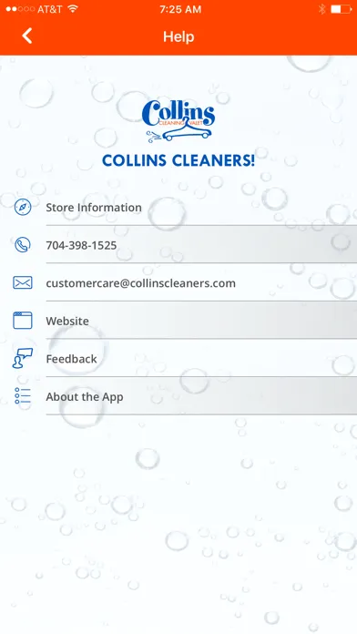 Collins Cleaners Screenshots