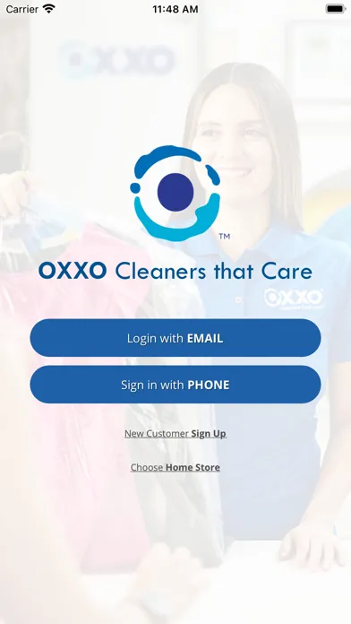 Zrzuty ekranu OXXO Cleaners that Care