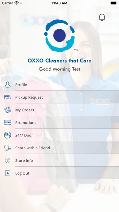 Zrzuty ekranu OXXO Cleaners that Care
