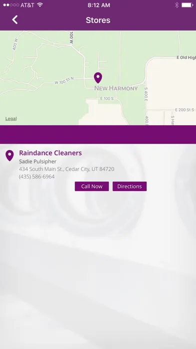 ภาพหน้าจอของ Raindance Cleaners