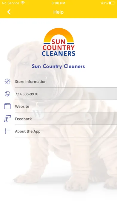 Capturas de tela do Sun Country Cleaners
