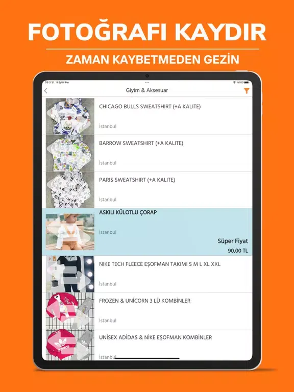 spoToptan - Toptan İlanlar iPad  Screenshots